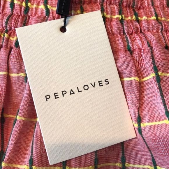 PepaLoves Mod Cloth Graciela Retro Skirt S Pink/Green/Yellow - Picture 10 of 14